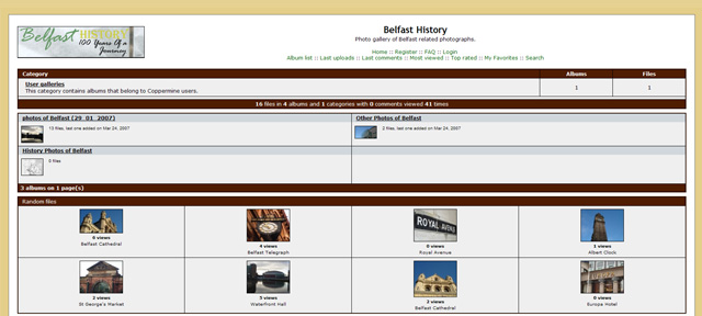 Belfast History Photo Gallery