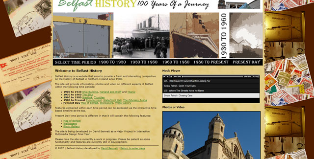 Belfast History Background