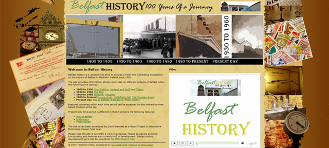 Belfast History Video Slide Show