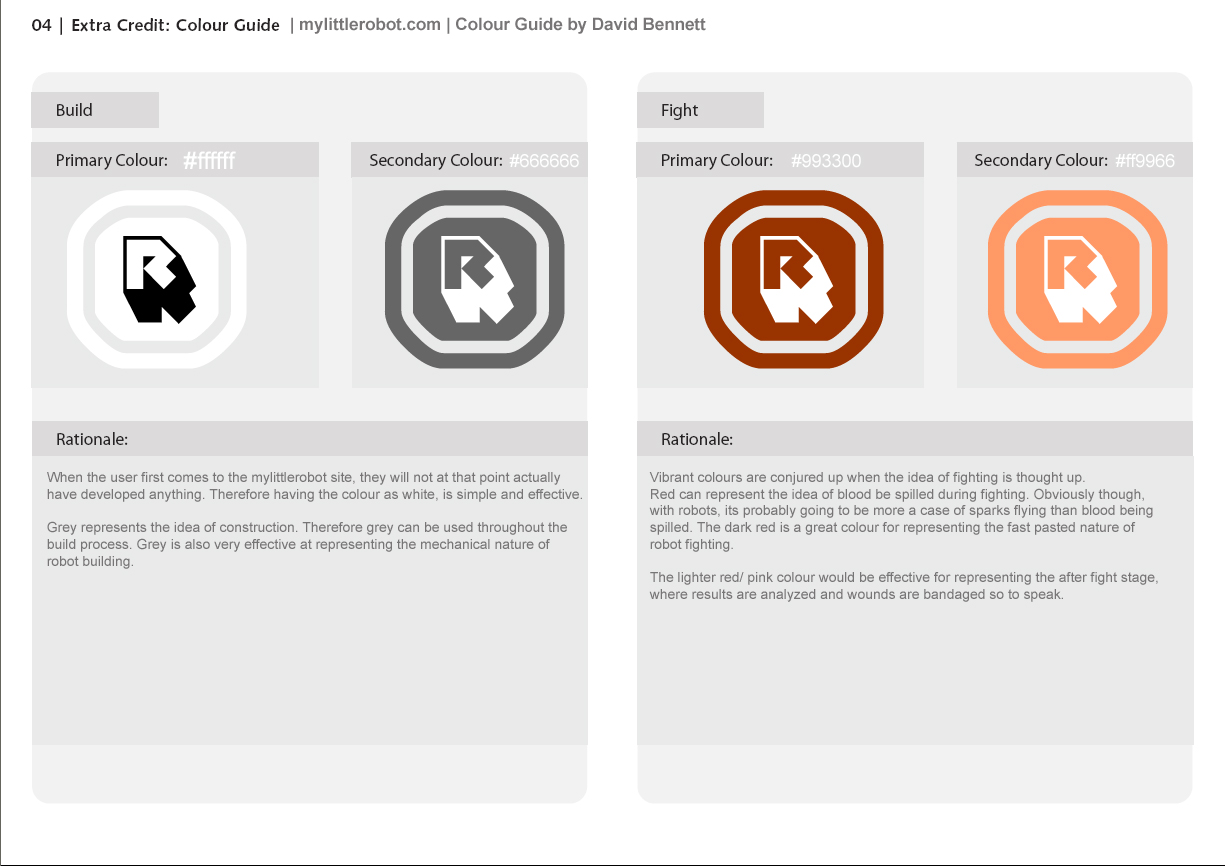 Stage 4 - Colour Guide